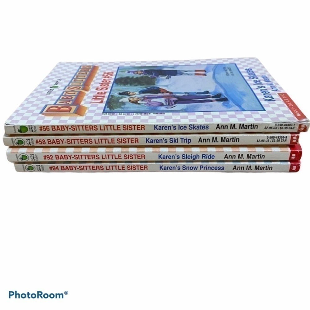 Baby Sitters Club Little Sister Bundle 4 Books